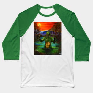 Creature from the Black Lagoon Baseball T-Shirt